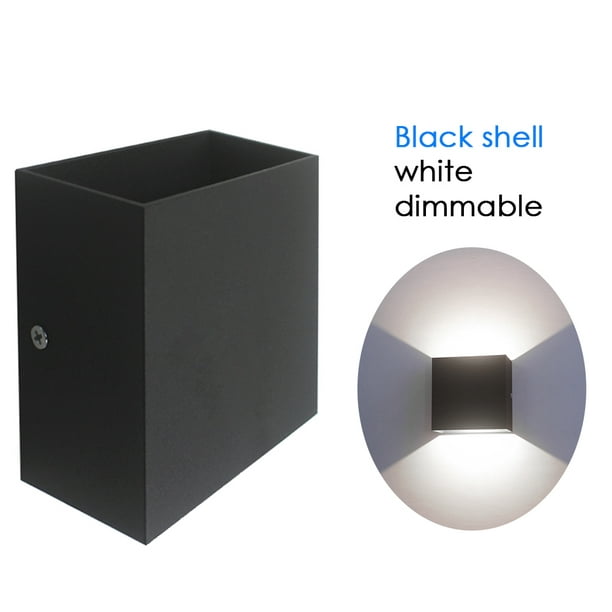 AC 85-265V 6W Cube LEDs Wall Sconces Light Modern COB Wall Lamp Mounted C4E1